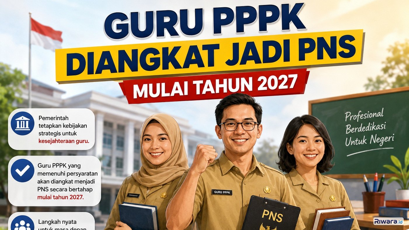 Guru PPPK berpeluang diangkat jadi PNS